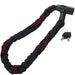 Security Sleeve Chain Lock Heavy Duty Hardened Steel with Nylon Cover (90cm / 3ft)