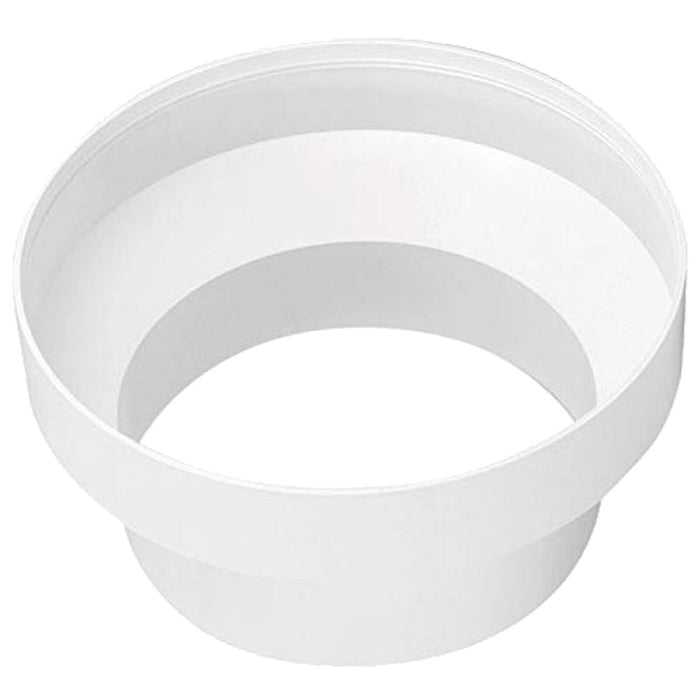 Ducting Reducer Connector for Cooker Hood Extractor / Tumble Dryer / Air Conditioning (5" / 125mm to 4" / 100mm)