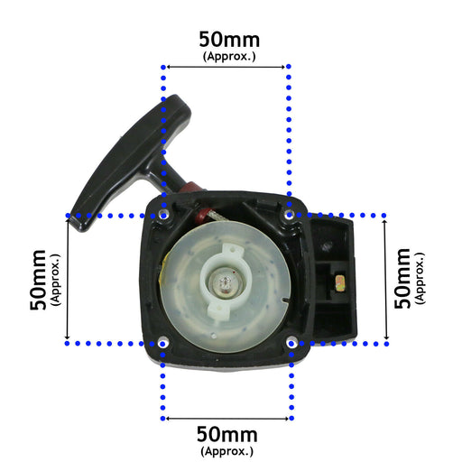 Recoil Starter for Multi-Cutter Brushcutter Strimmer Pull Cord Start Multicutter