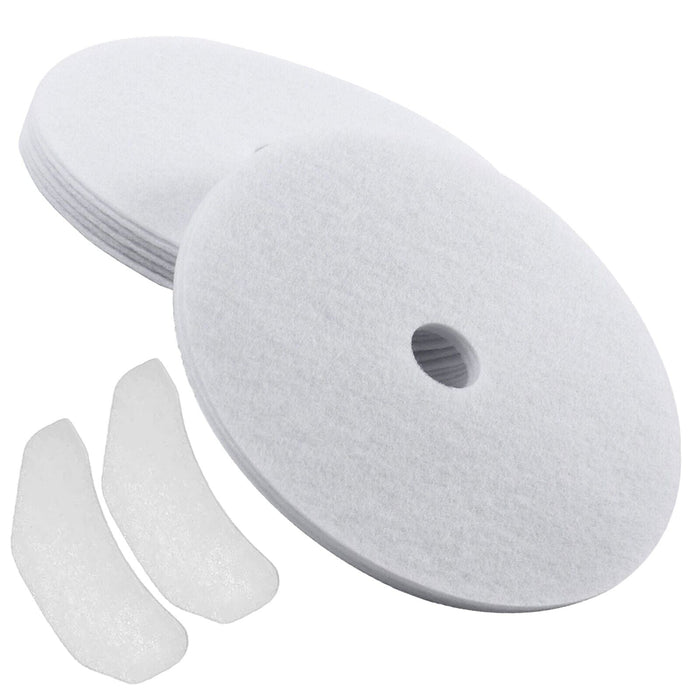 Tumble Dryer Cloth Exhaust + Air Intake Filters for ElectriQ EIQMTD2S EIQMTD2W (10Pc Filter Kit)