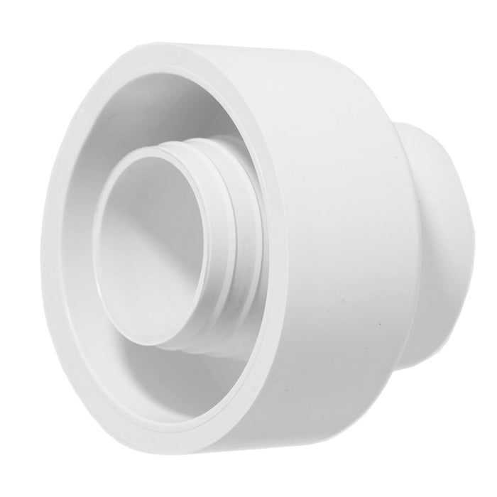 External Toilet Flush Cone Rubber White Pipe to Pan Sealing Flexible Stretch Washer WC Connector