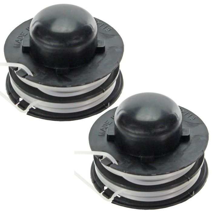 Dual Feed Strimmer Line Spool Head for RYOBI RLT3525S Trimmers x 2