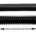 SPARES2GO - Hose for Numatic Henry Vacuum - Active compression and stretch 