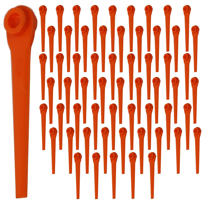Plastic Blades for Gardena AccuCut Comfort Cut Li EasyCut 18/23R Trimmer x 60