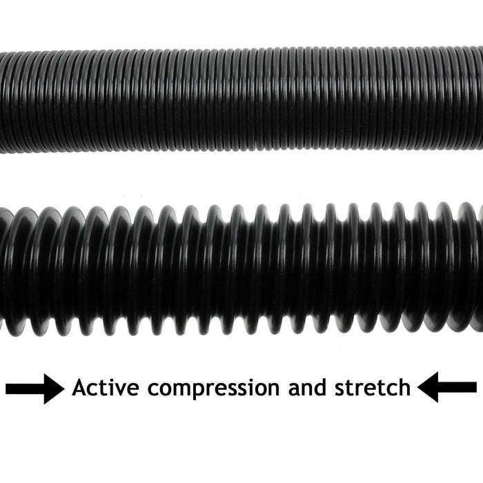 6m Extra Long Extension Pipe Hose Kit for Nilfisk Vacuum Cleaner (6 Metre Hose + 3 x Adaptors)