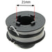 Dual Feed Strimmer Line Spool Head for B&Q FPGT250-6 Garden Trimmers