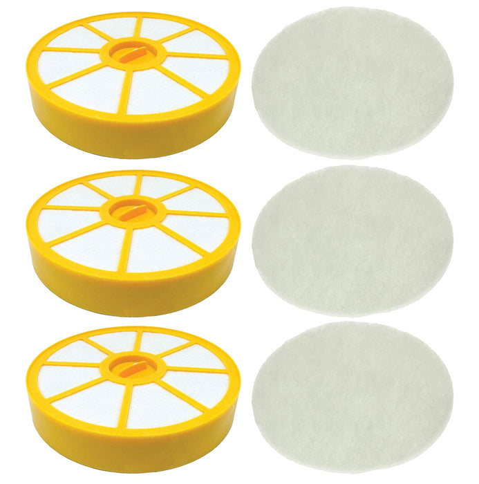 Washable Pre & Post Motor Allergy HEPA Filter Kit for Dyson DC14 Vacuum x 3