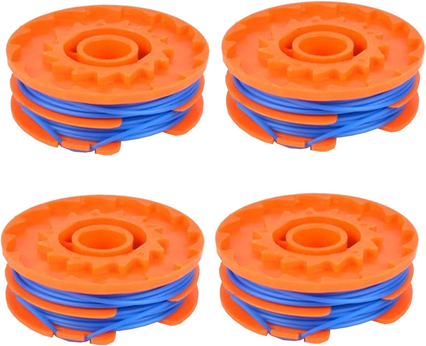 5m Twin Line & Spool for Titan TTB820GGT Trimmer Strimmer x 4